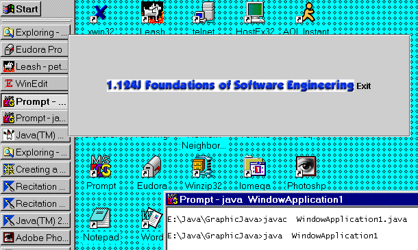 JWindow example.