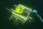 Another photo of ROV underwater.