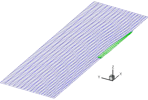 Spatial discretization of vessel and free surface