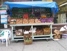 Fruit stand.