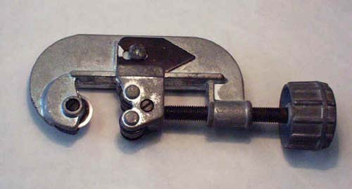 Metal pipe cutter.